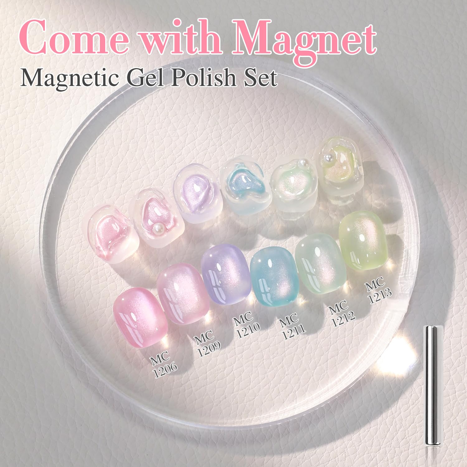 Double Rhythm Magnetic polish showing magnet-enhanced design.