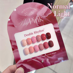 Double Rhythm nail art at home setup demonstrates easy DIY manicure