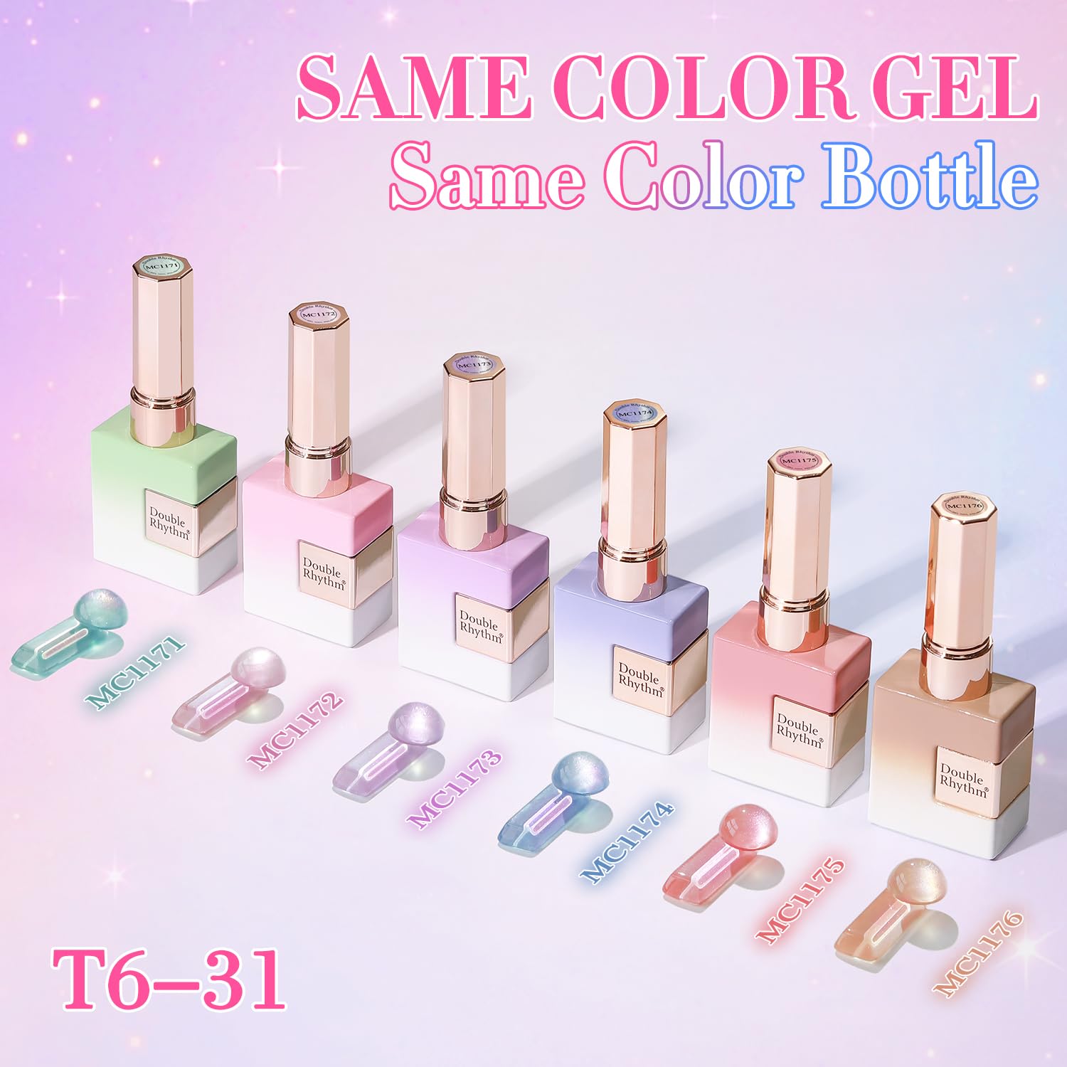Double Rhythm nail-art ideas collection offers inspiration for at-home designs.