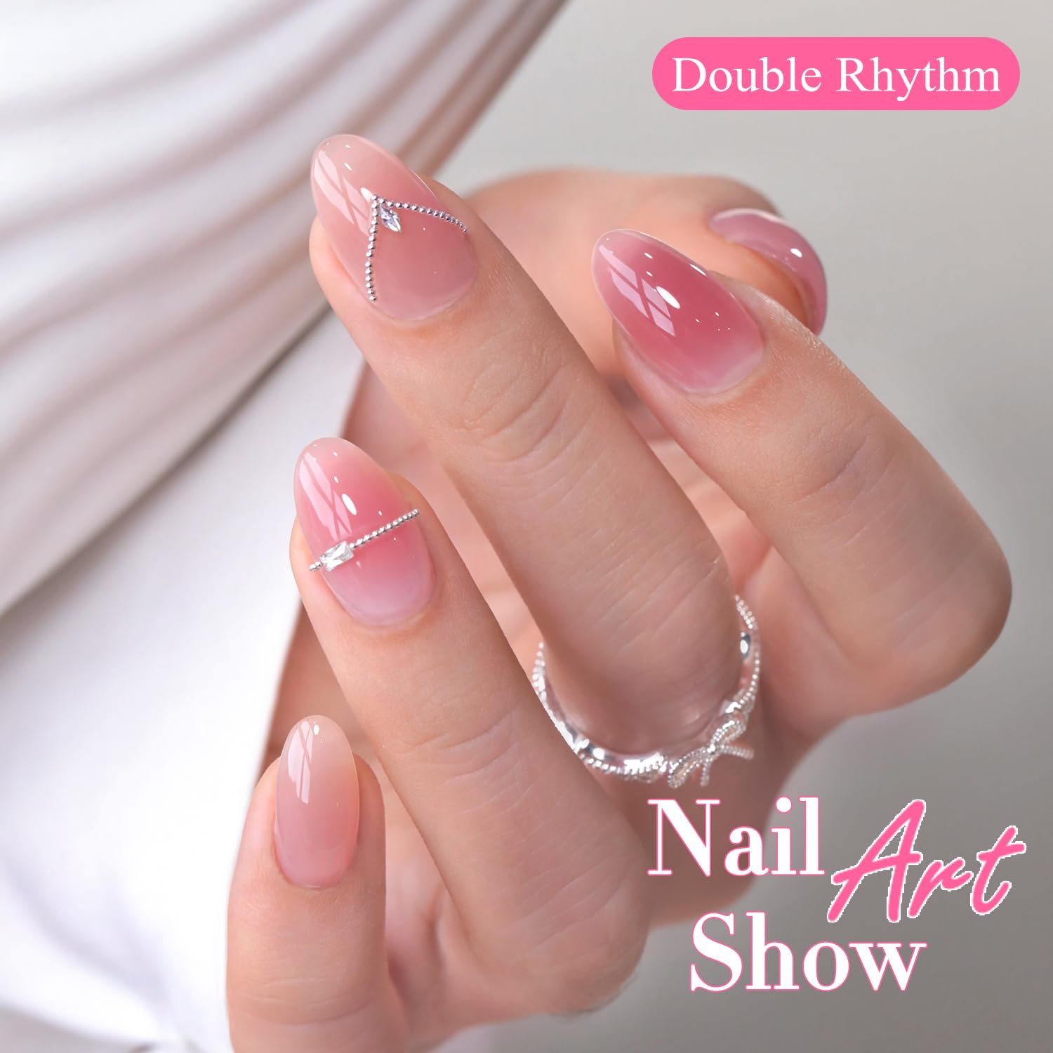 Double Rhythm nail art ideas and DIY at-home designs.