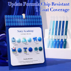 Double Rhythm nails at home display for creative designs