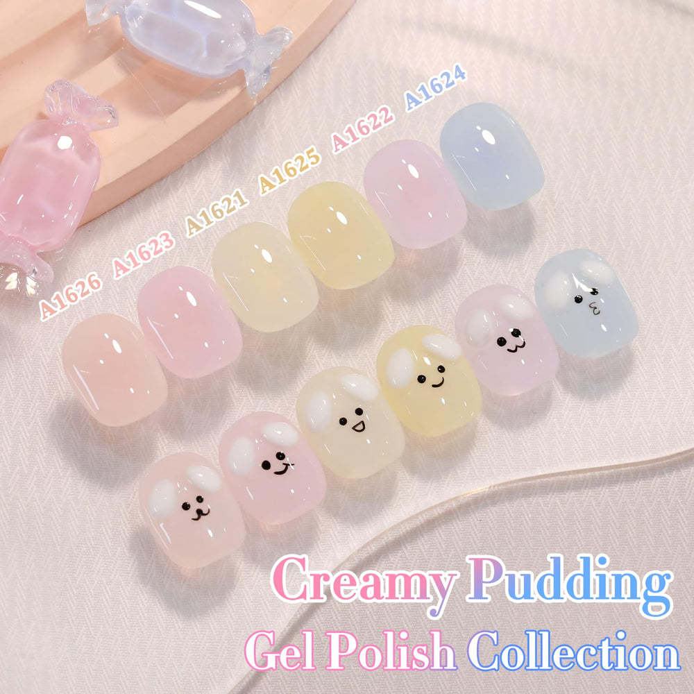 Double Rhythm nude gel polish bottle for natural-looking manicure