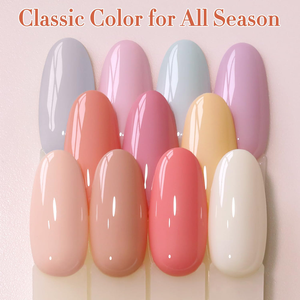 Gel polish bottle from Double Rhythm being shaken or warmed for consistency.