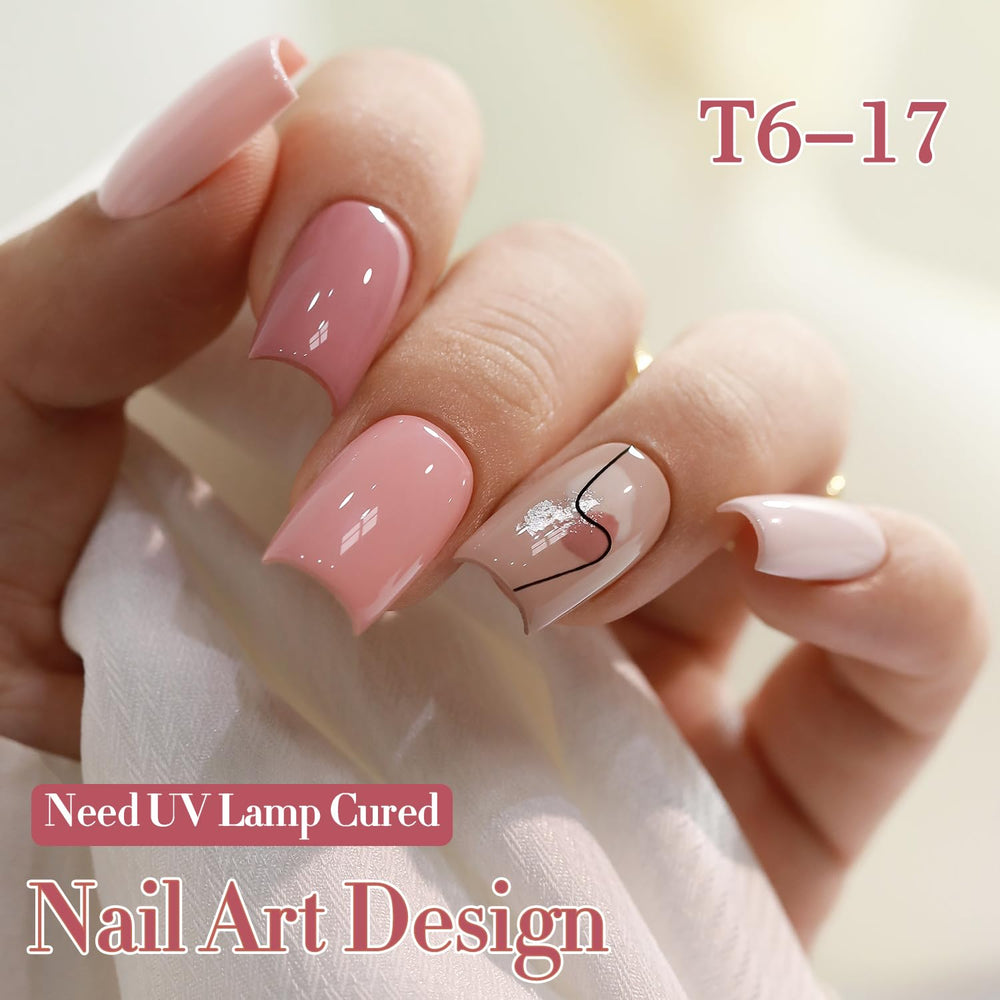 Double Rhythm same-bottle gel polish set simplifies color matching and storage.