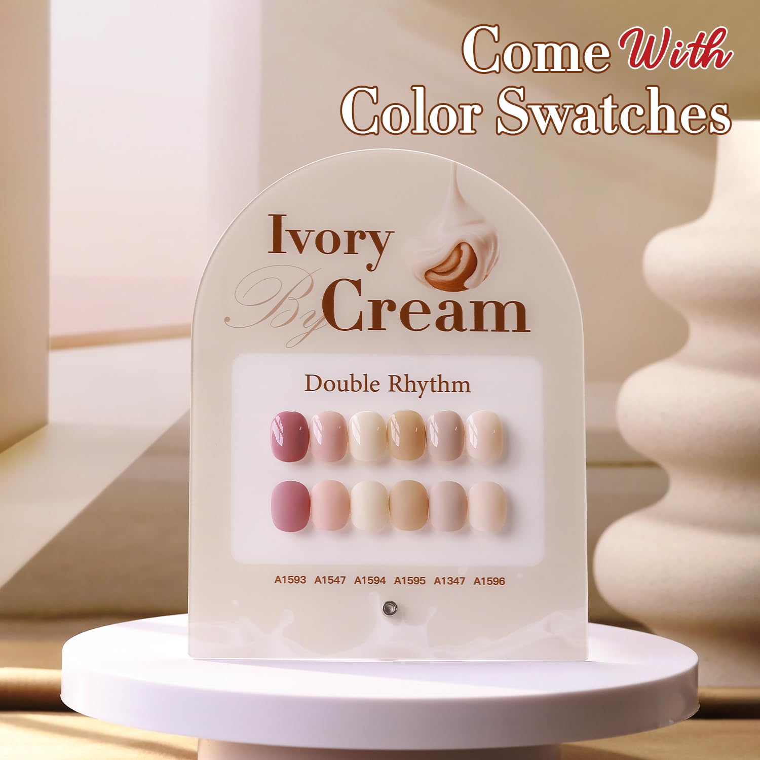 Double Rhythm same-color bottle design highlighting a cohesive gel polish collection