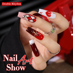 Double Rhythm shimmer gel polish 15ml for all-season wear