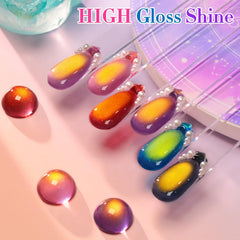 Double Rhythm six-piece gel kit enables versatile designs and budget-safe DIY nails.