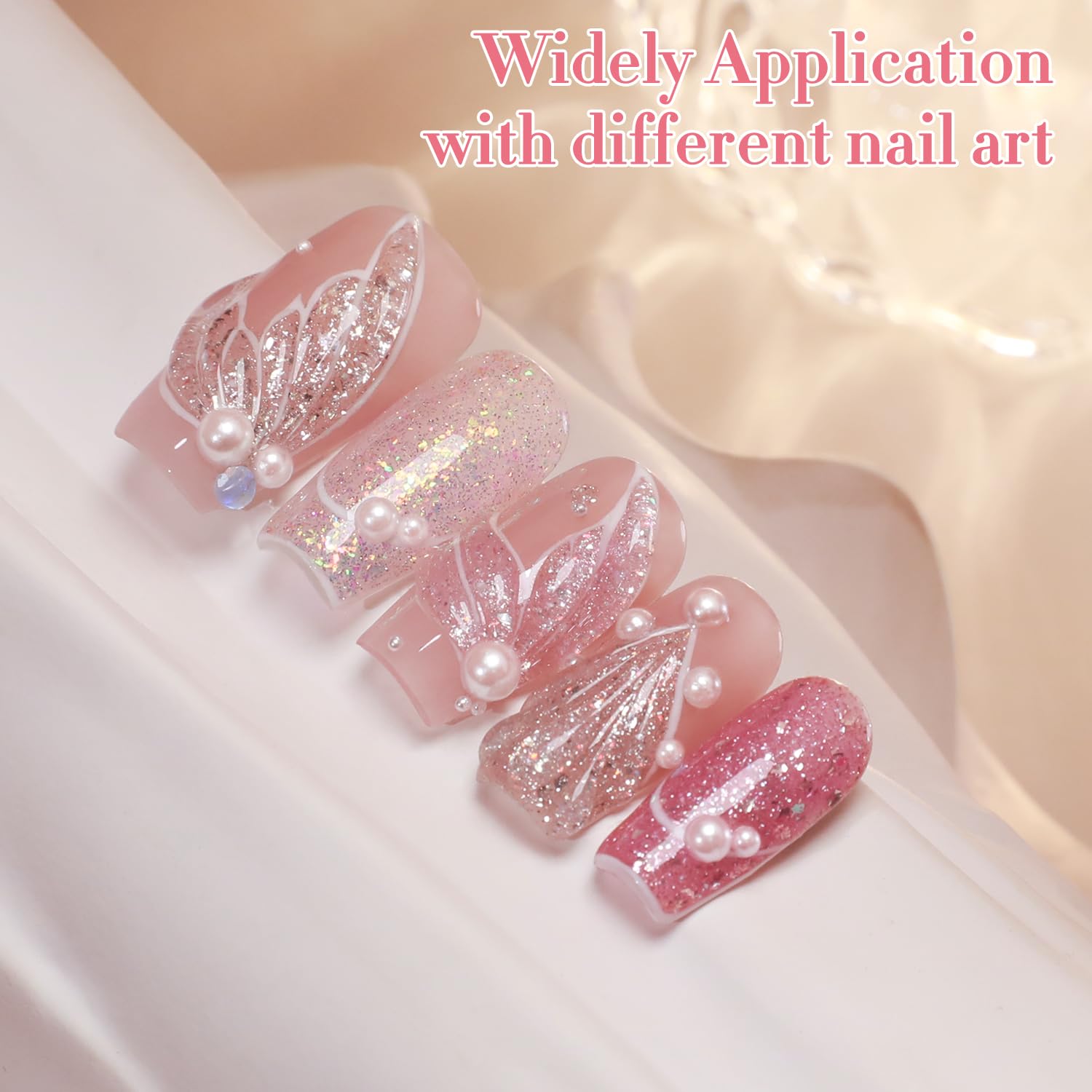 Double Rhythm soak-off gel polish ready for easy removal at home
