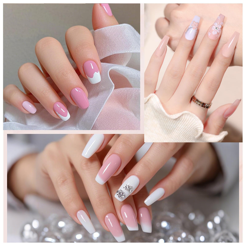 DouborQ gel nail polish trio adds glossy finishes to projects.