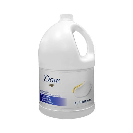 Dove 5-Liter PRO Body Wash refill bottle for bulk refills and savings