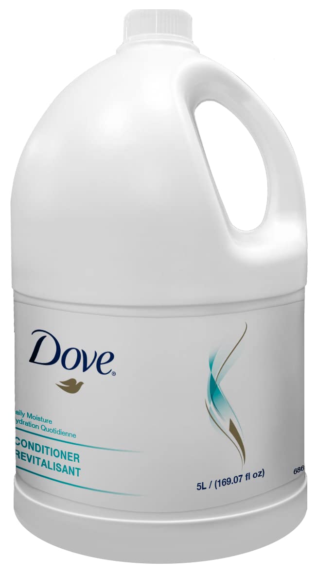 Dove 5-liter PRO conditioner refill bottle for bulk daily moisture and easy application
