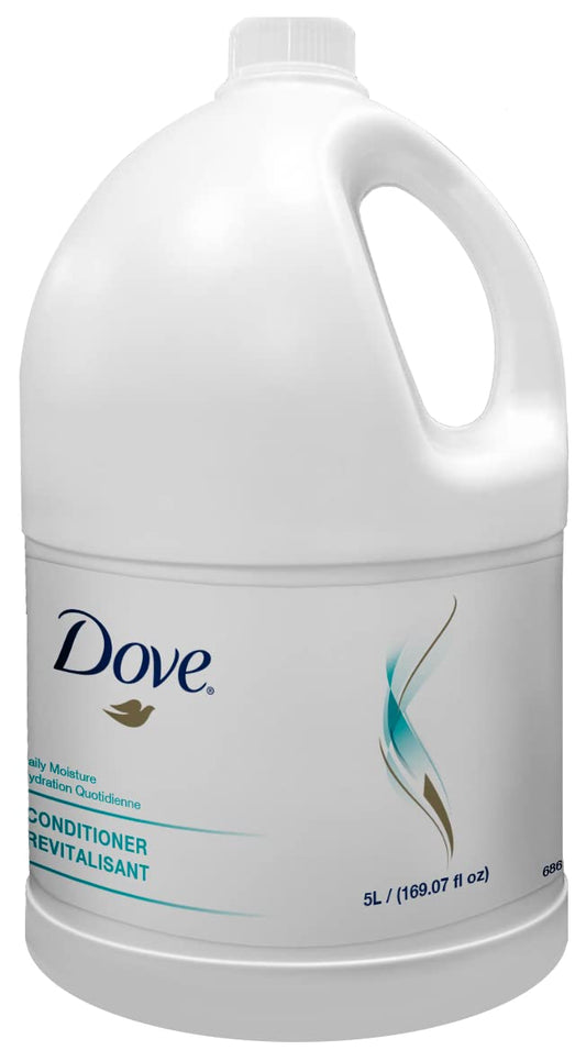 Dove 5-liter PRO conditioner refill bottle for bulk daily moisture and easy application