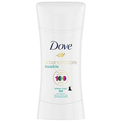 Dove Advanced Care Invisible Antiperspirant Sheer Cool bottle with invisible finish keeps you dry