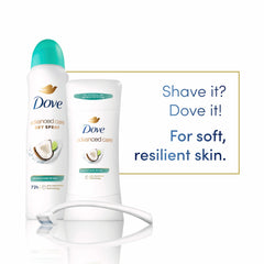 Dove Advanced Care Pro Ceramide Technology emblem highlighted for skin support.