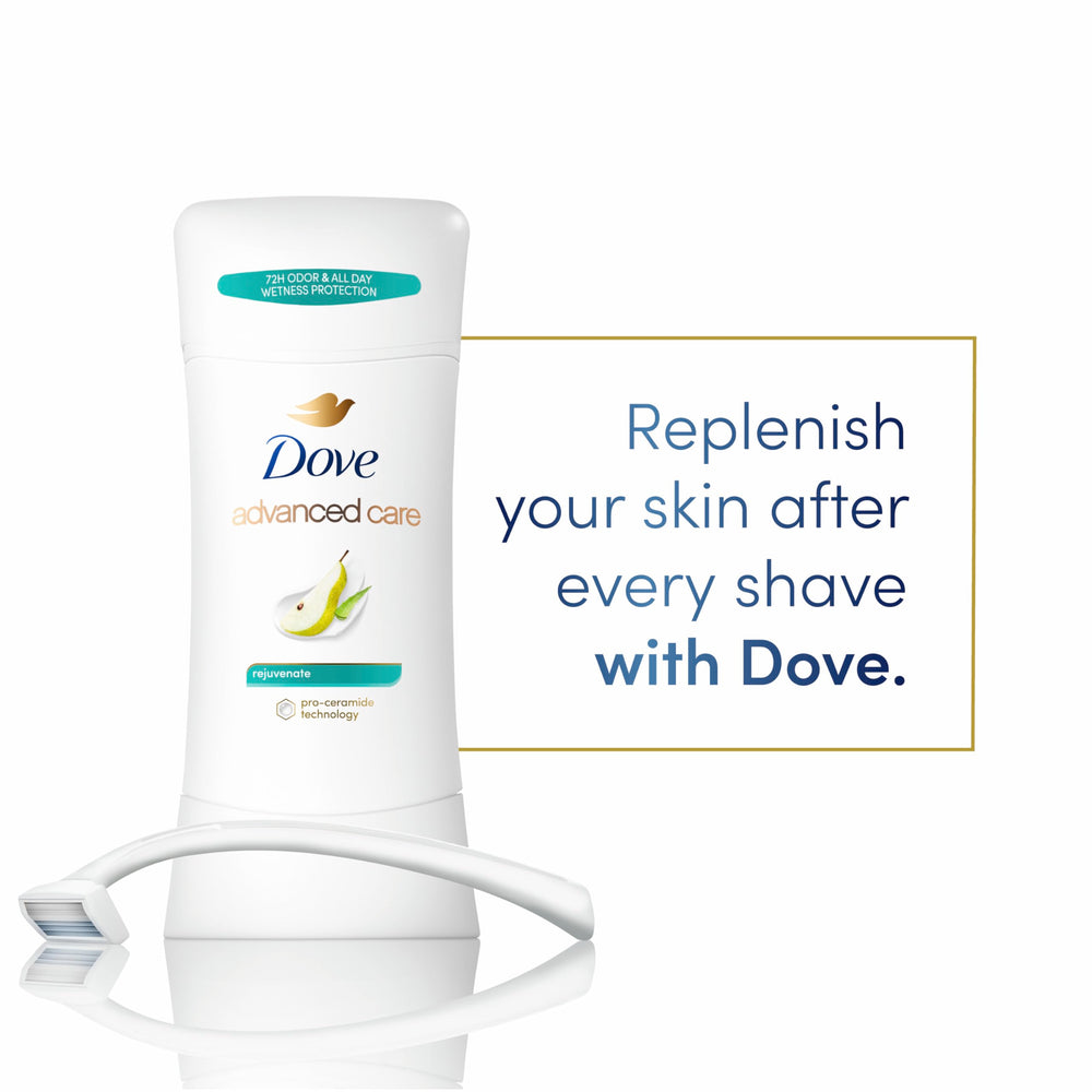 Application scene showing light circular motions on underarm for Dove Rejuvenate.