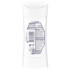 Close-up of the pear fragrance notes on Dove Rejuvenate deodorant.