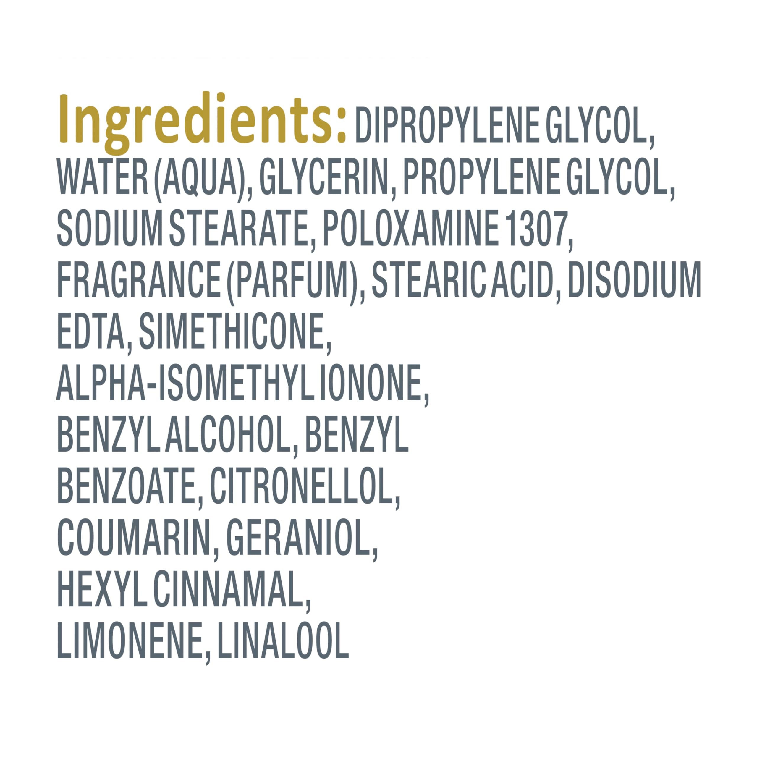 Alcohol-free Dove deodorant supports sensitive skin care.