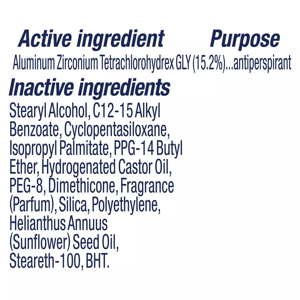 Dove alcohol-free formula with aloe vera and vitamin E moisturizes skin.