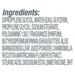 Dove aluminum-free deodorant provides 24-hour odor protection