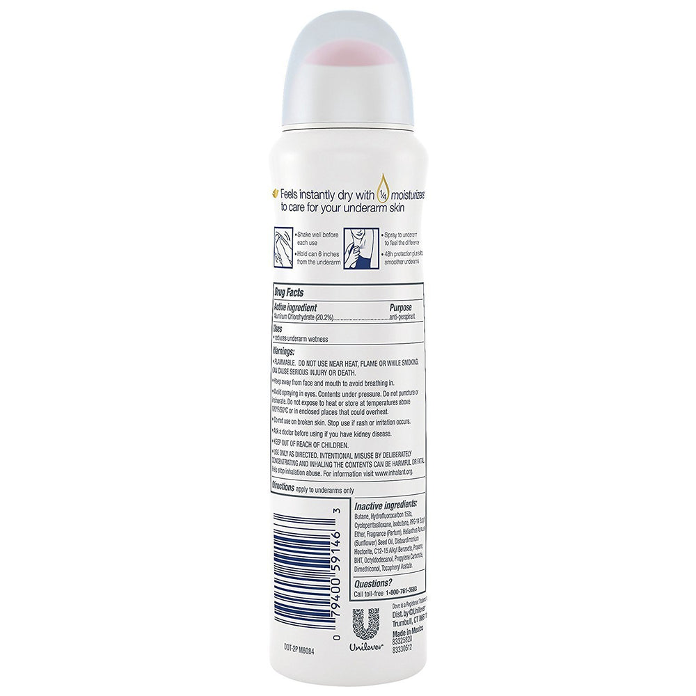 Dove Antiperspirant No White Marks keeps you confident all day.