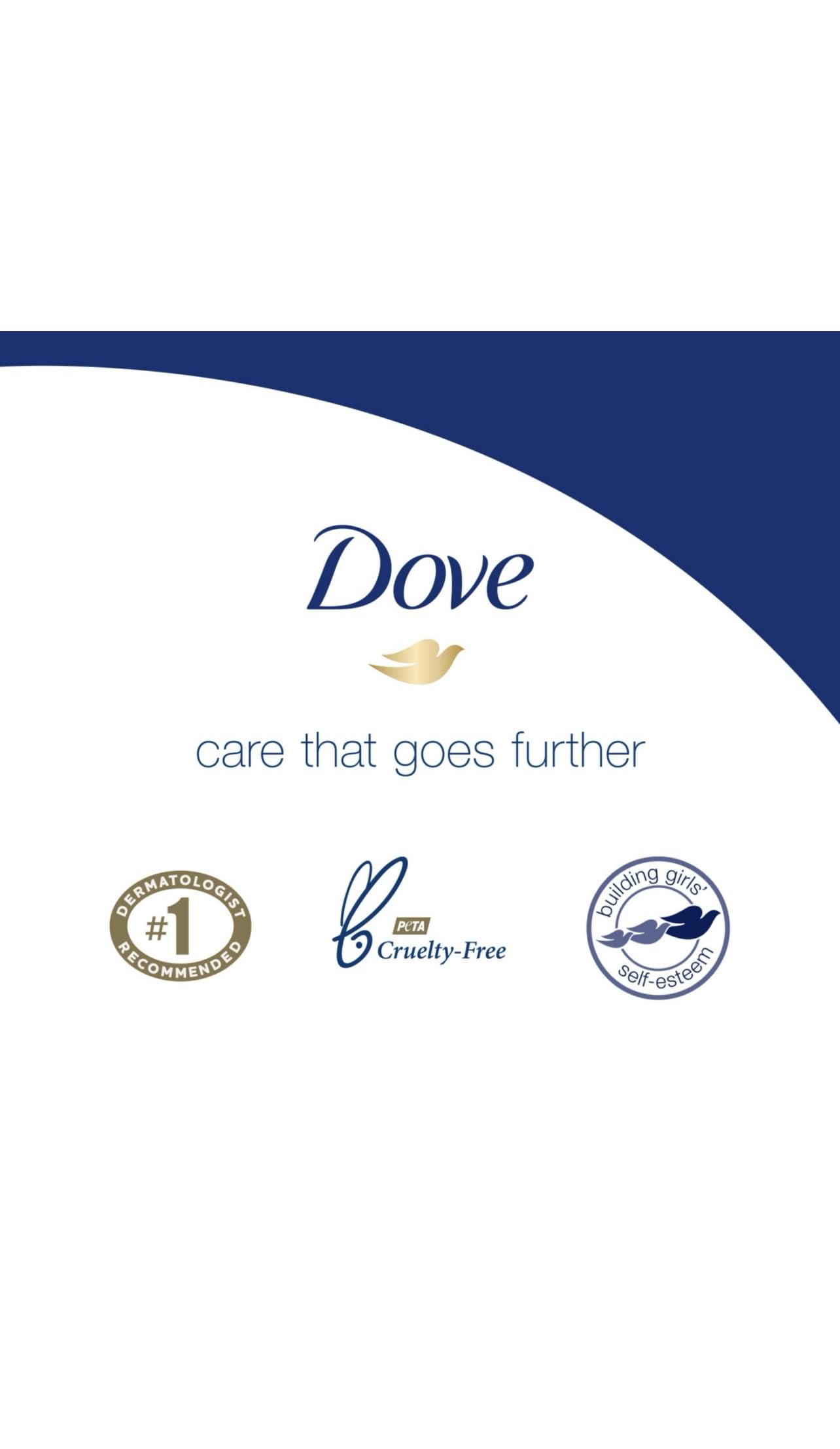 Dove Bar Soap Moisturizing after-shower skin feels refreshed and soft