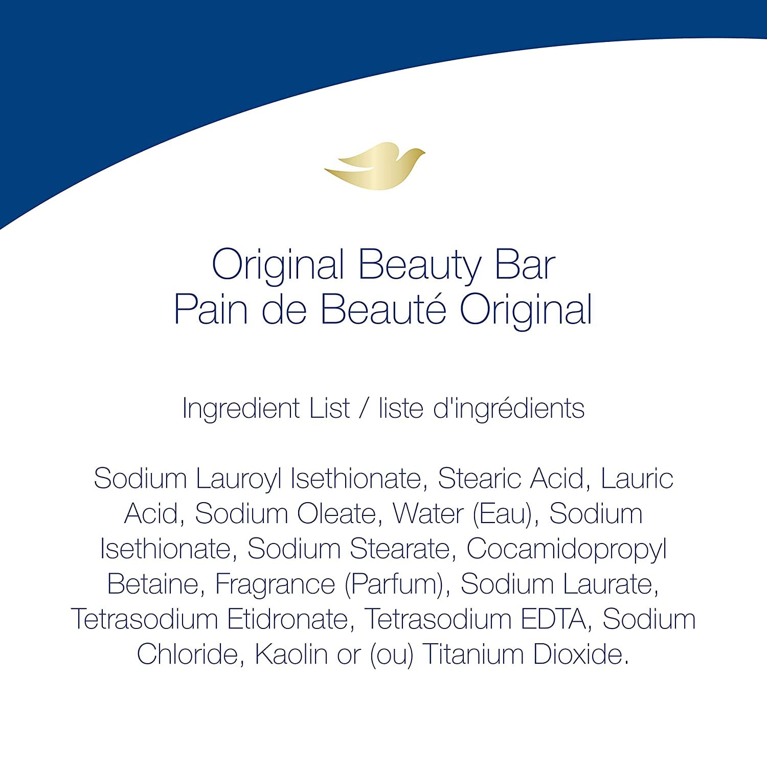Dove Beauty Bar White 4oz mild fragrance detail implying a subtle scent.