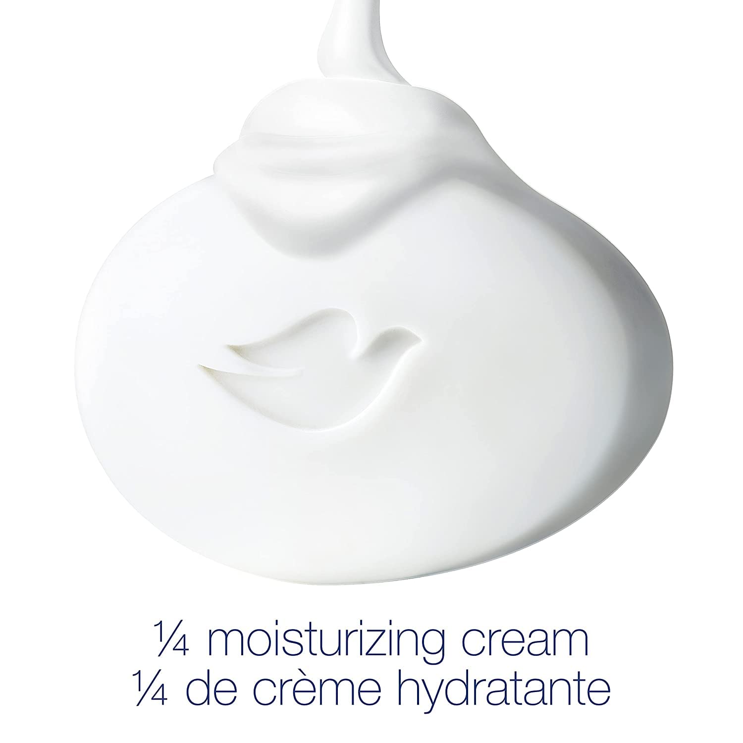 Dove Beauty Bar White 4oz packaging five-pack highlights value for households.