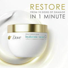 Dove Bio-Protein Care label highlighting stronger hair fibers.