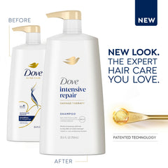 Dove Bio-Restore complex graphic – bond-strengthening care for resilient hair.