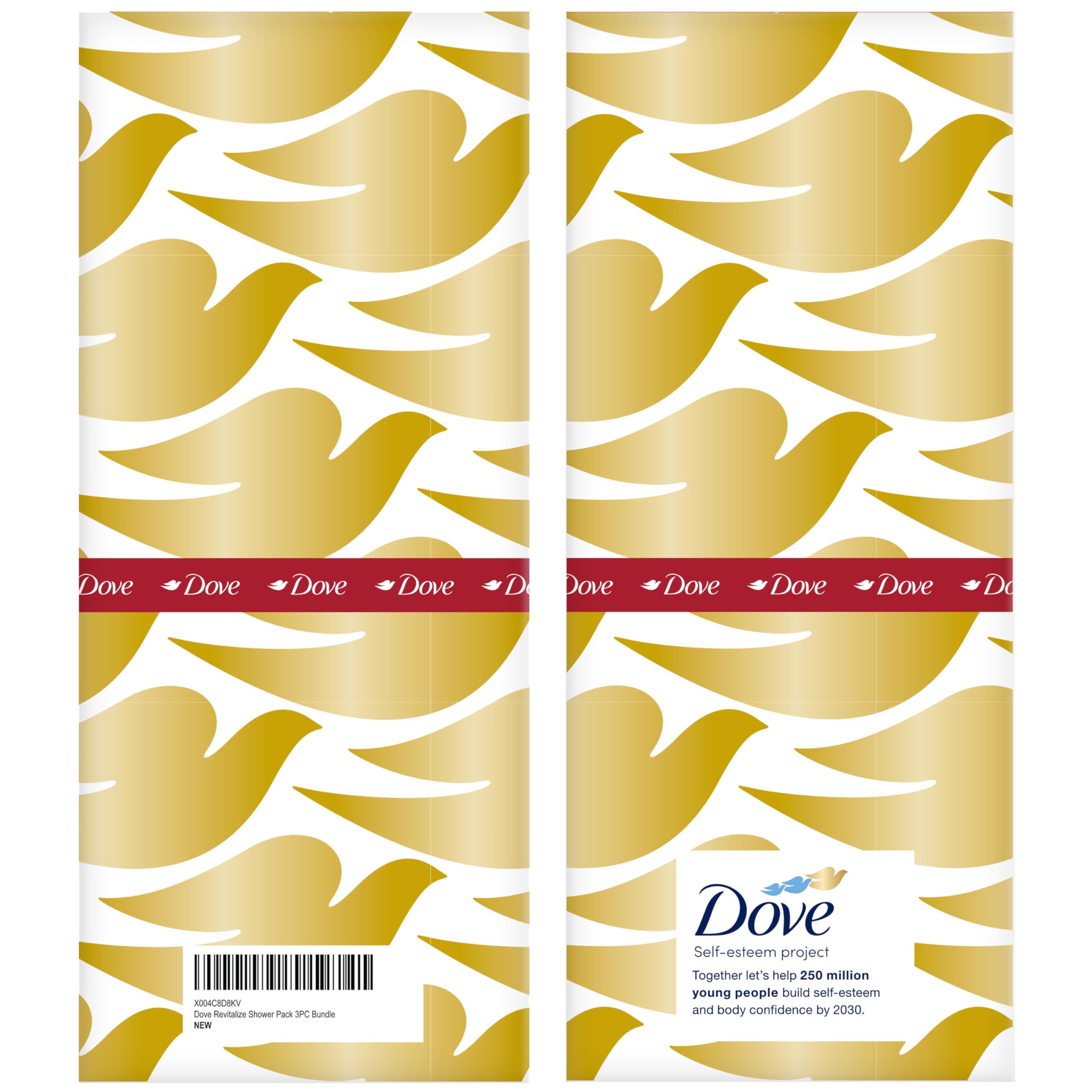 Dove Body Care Set close-up emphasizing fragrance and moisturizing benefits.