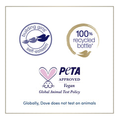 Dove Body Love Night Recovery scrub with recycled jar supporting sustainable packaging