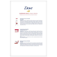 Dove Cherry Collection Gift Set box showcasing a three-piece skin care gift.