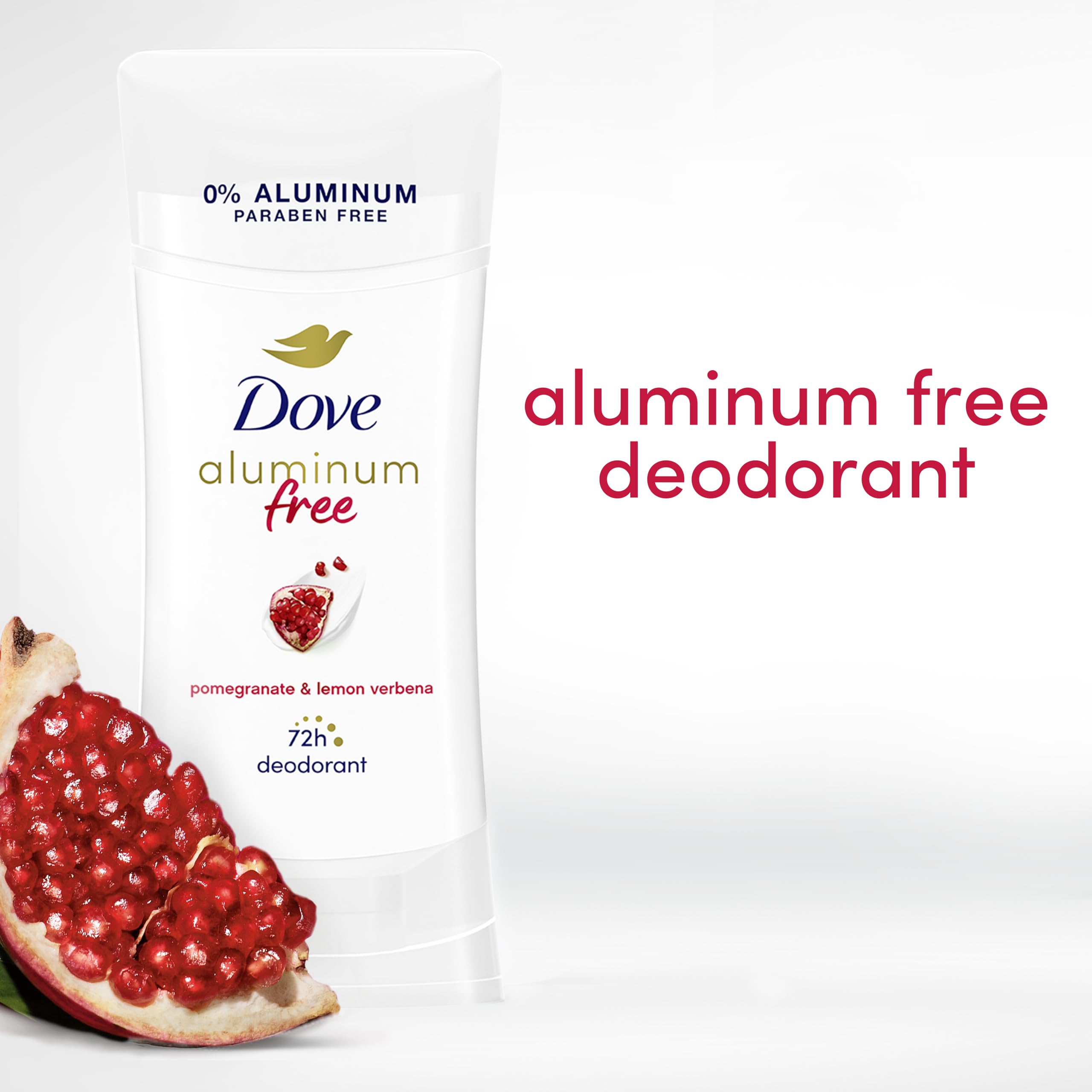 Dove compact 2.6 oz deodorant stick ready for travel and daily use.