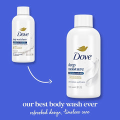 Dove cruelty-free logo confirms PETA-approved skincare approach.