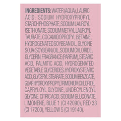 Dove Crumbl strawberry crumb body wash bottle ready for daily showers.