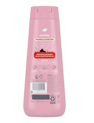 Dove Crumbl Strawberry Crumb Cake duo with body wash and body scrub set for pampering shower