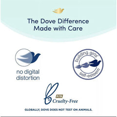 Dove Daily Moisture Shampoo close up texture with smooth lather.
