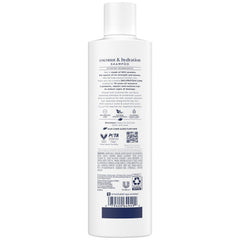 Dove Damage Therapy Shampoo 6-pack product shot highlights Hydration for dry hair.