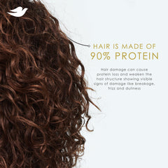 Dove Damage Therapy Shampoo hand-pump scene suggests easy daily use for smoother hair.