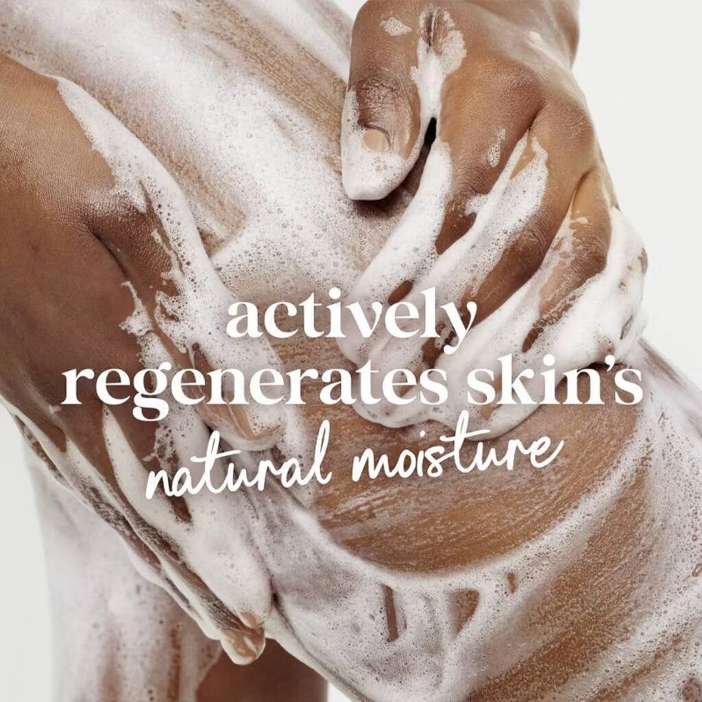 Dove Deep Moisture micro-moisture droplets label indicating lasting hydration.