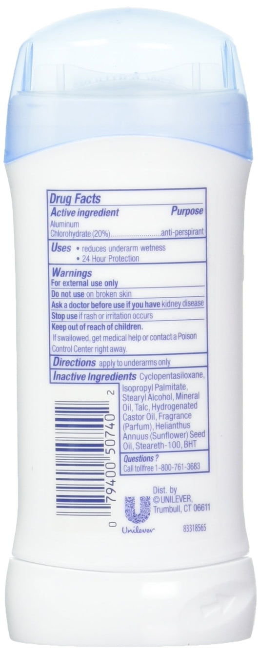 Dove Deodorant Invisible Solid bottle close-up highlighting invisible finish for sensitive underarms