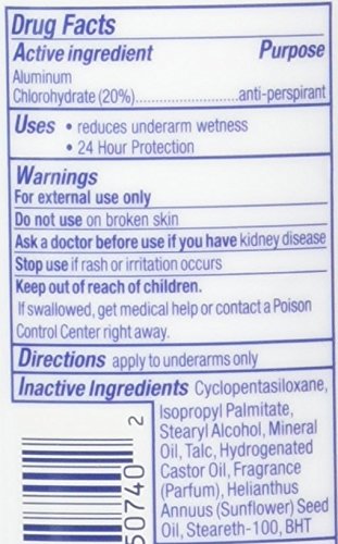 Dove Invisible Solid pack-front view demonstrates compact daily care for on-the-go use