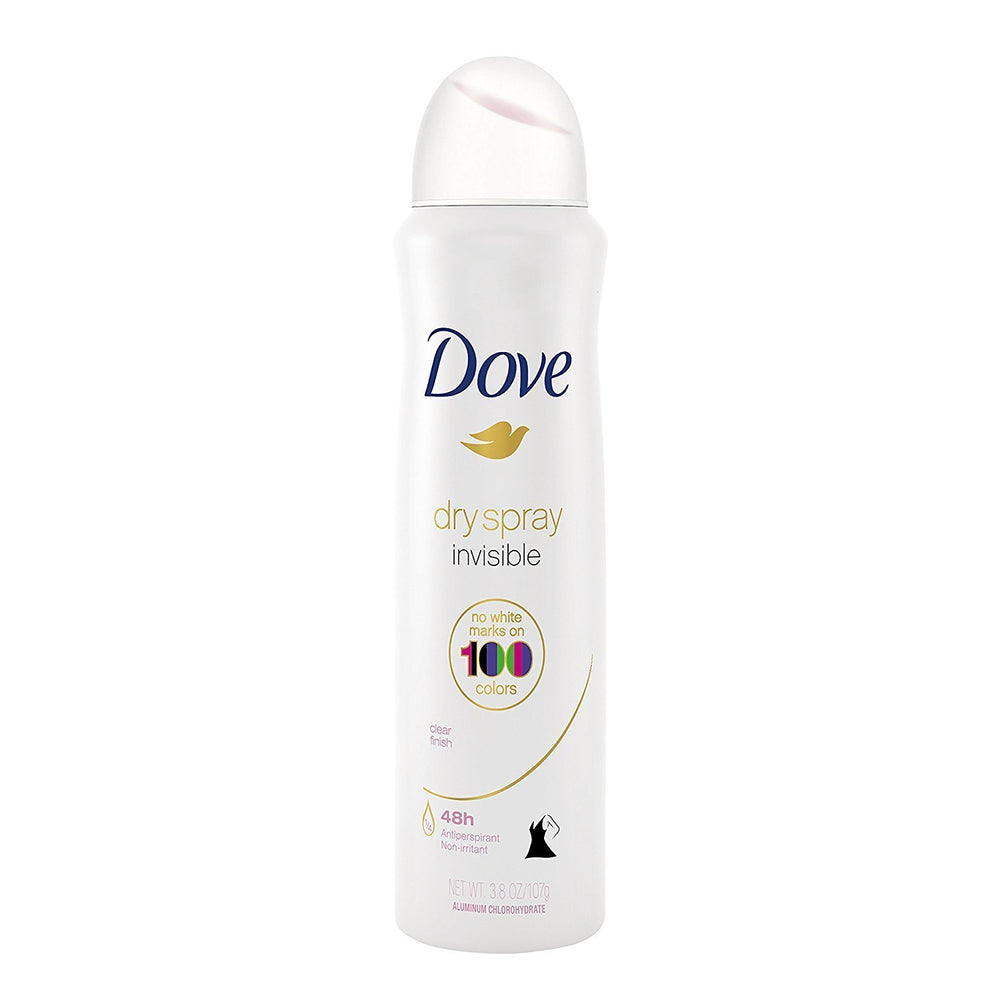 Dove Dry Spray Clear Finish dries quickly with a lightweight feel.