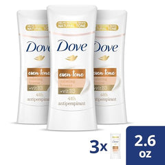 Twist-release action on Dove Even Tone Apple Blossom Deodorant Stick for easy application