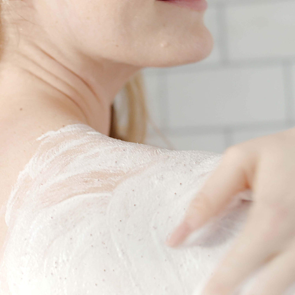 Dove packaging highlighting sustainability and recycled content