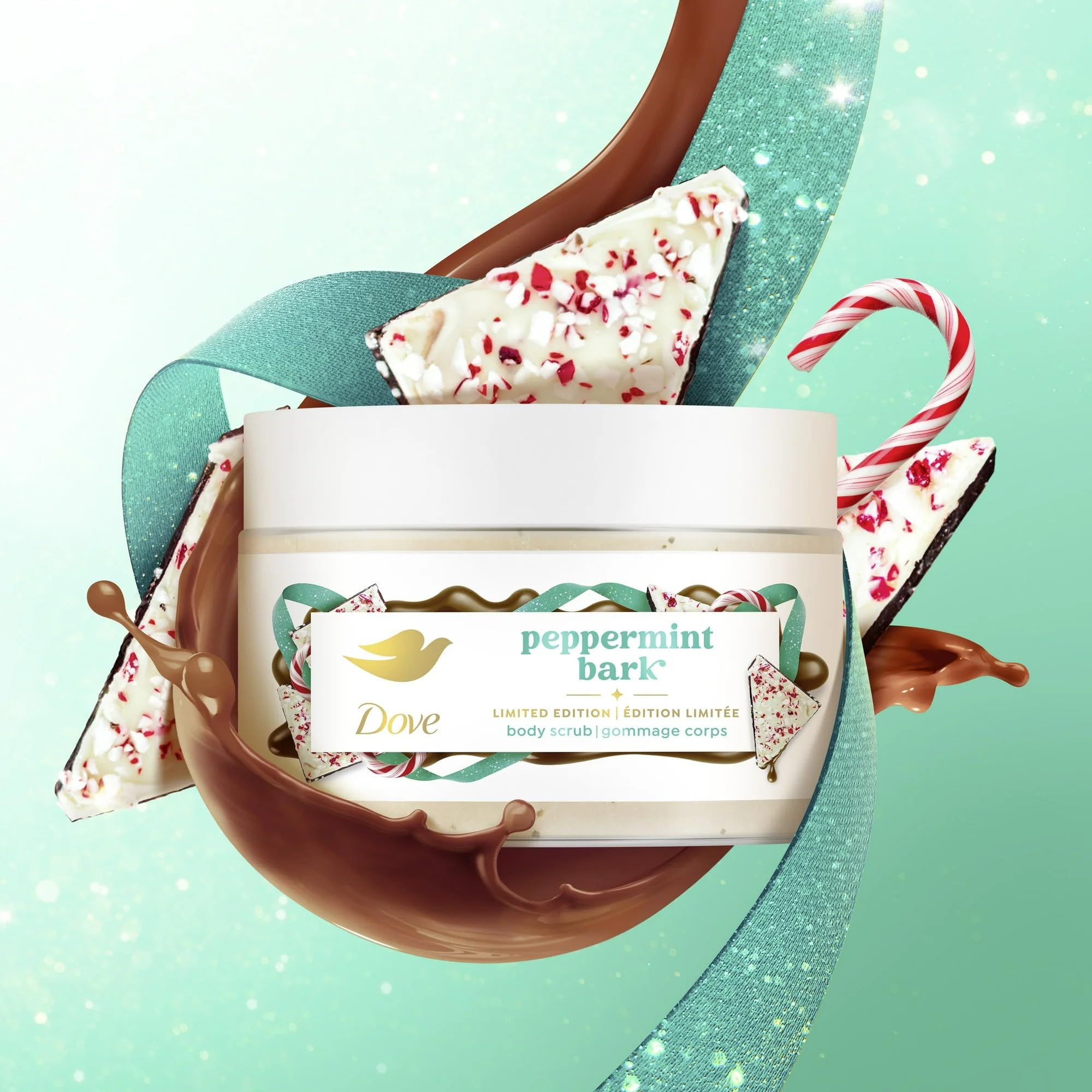 Dove Peppermint Bark holiday gift packaging idea