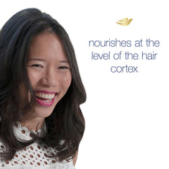 Close-up of Dove Hyaluronic serum in Hydration Spa formula.