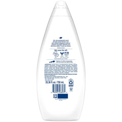 Close-up of creamy lather delivering gentle hydration.