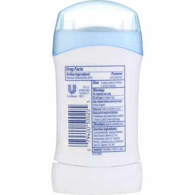 Dove Invisible Solid Powder brand logo shot reinforces trusted underarm care.