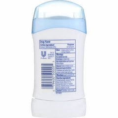 Dove Invisible Solid Powder brand logo shot reinforces trusted underarm care.